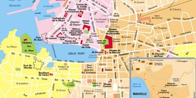 بندر مارسی نقشه